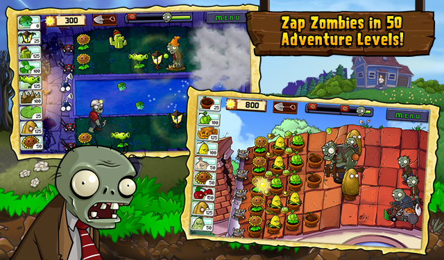 plants vs zombies free popcap